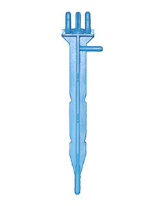 1/8" Tri-Flo Spray Stick, 90&deg; (blue) <br>10/bg