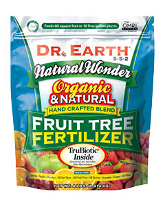 Dr. Earth Fruit Tree (5-5-2) <br>4# poly