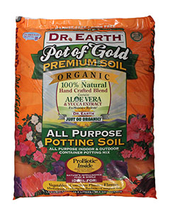 Dr. Earth Pot of Gold All Purpose Potting Soil <br> 1.5 cf
