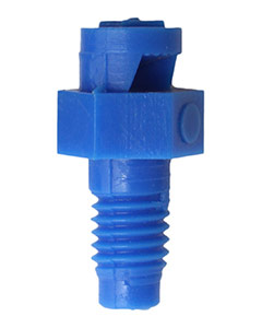 10-32 O-Jet Sprayer, 90&deg; (blue) <br>10/bg