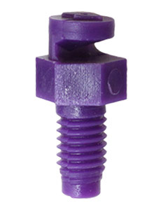 10-32 O-Jet Sprayer, 180&deg; (violet) <br>10/bg