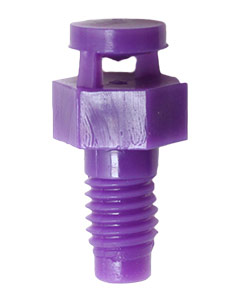 10-32 O-Jet Sprayer, 300&deg; (violet) <br>10/bg