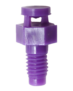 10-32 O-Jet Sprayer, 300&deg; (violet) <br>100/bg