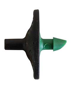 Pinch Drip Pressure Compensating Emitter, 2 GPH (green) <br>100/bg