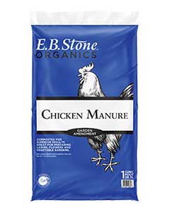 E.B. Stone Organics Chicken Manure <br> 1 cf