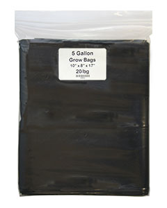 Grow Bag (10" x 8" x 17"), 5 gl <br>20/bag