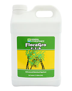 General Hydro FloraGro (2-1-6) <br>2.5 gl