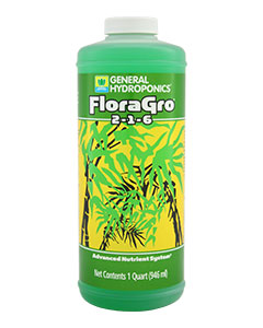 General Hydro FloraGro (2-1-6) <br>qt