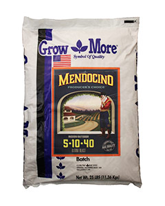 Grow More Mendocino (5-10-40) <br>25#