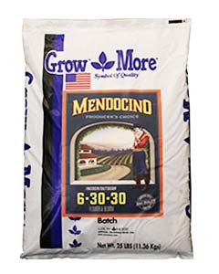 Grow More Mendocino (6-30-30) <br>25#