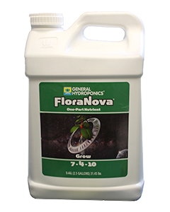 General Hydro FloraNova Grow (7-4-10) <br>2.5 gl