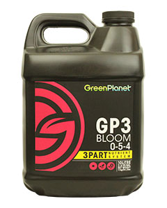 Green Planet GP3 Bloom (0-5-4) <br> 10 lt