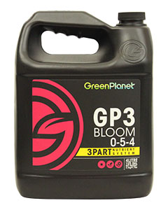 Green Planet GP3 Bloom (0-5-4) <br> 4 lt