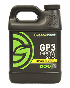 Green Planet GP3 Grow (2-1-6) <br> 1 lt