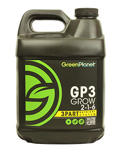 Green Planet GP3 Grow (2-1-6) <br> 10 lt