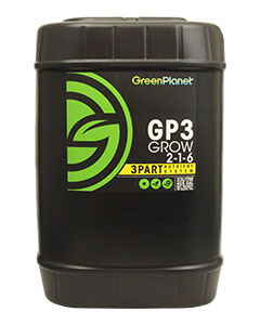 Green Planet GP3 Grow (2-1-6) <br> 23 lt