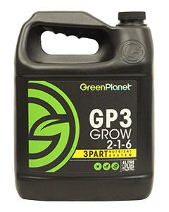 Green Planet GP3 Grow (2-1-6) <br> 4 lt