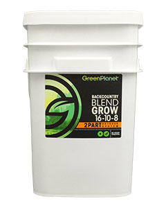 Green Planet Back Country Blend Grow (16-10-8) <br>20 kg