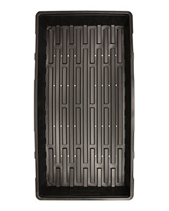 Black 10" x 20" Tray with Holes <br>50/case