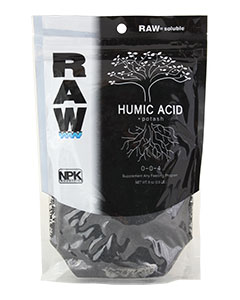 NPK RAW Humic Acid (0-0-4) <br>8 oz