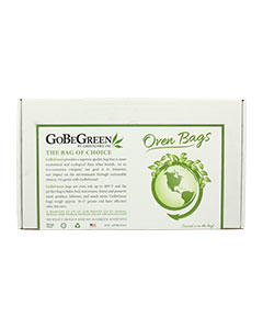 GoBeGreen Turkey Oven Bags 25 pack 100 pack Odor Garden Bag 
