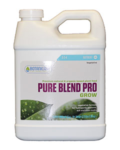 Botanicare Pure Blend Pro Grow (3-2-4) <br>qt