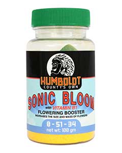 Humboldt County's Own Sonic Bloom (0-51-34)<br> 100 gm