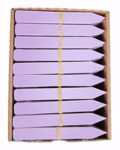 5" Lavender Stick Labels <br>1000/case