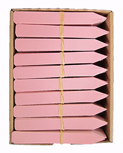 5" Pink Stick Labels <br>1000/case