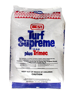 Best Turf Supreme +Trimec (16-6-8) <br>50#