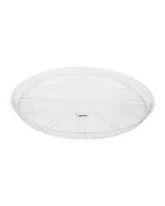 21" Plastic Saucer (clear) <br>each