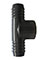 1-1/4" Insert x 1-1/4" Female Pipe Poly Tee <br>each