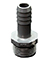 1/2" Barbed Insert  x  Male Hose Adapter <br>each