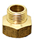 Female Hose x 1/2" Male Pipe Brass Adapter <br>each