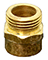 Male Hose x 3/4" Female Pipe Brass Adapter <br>each