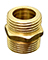 Male Hose x 3/4" Male Pipe Brass Adapter <br>each