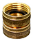 Female Hose x Female Hose Brass Swivel <br>each
