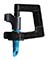 10-32 Rotor Spray Mini Sprinkler, 11.7 GPH  (blue) <br>5/bg