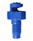 10-32 O-Jet Sprayer, 180&deg; (blue) <br>10/bg