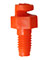10-32 O-Jet Sprayer, 180&deg; (orange) <br>10/bg