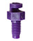 10-32 O-Jet Sprayer, 180&deg; (violet) <br>10/bg