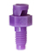 10-32 O-Jet Sprayer, 90&deg; (violet) <br>100/bg