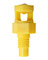 10-32 O-Jet Sprayer, 300&deg; (yellow) <br>10/bg