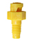 10-32 O-Jet Sprayer, 90&deg; (yellow) <br>100/bg