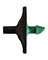 Pinch Drip Pressure Compensating Emitter, 2 GPH (green) <br>10/bg