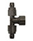 1/2" Perma-Loc  x Female Hose Swivel Tee <br>each