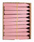 5" Pink Stick Labels <br>1000/case