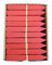 5" Red Stick Labels <br>100/pk