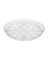 14" Plastic Saucer (clear) <br>each