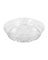 8" Plastic Saucer (clear) <br>each